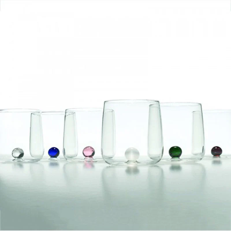 Zafferano Set 6 Bicchieri Tumbler Bilia Blu 44 cl
