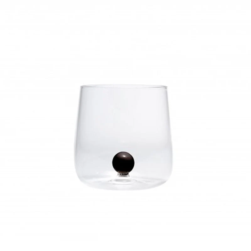 Zafferano Set 6 Bicchieri Tumbler Bilia Nera 44 cl