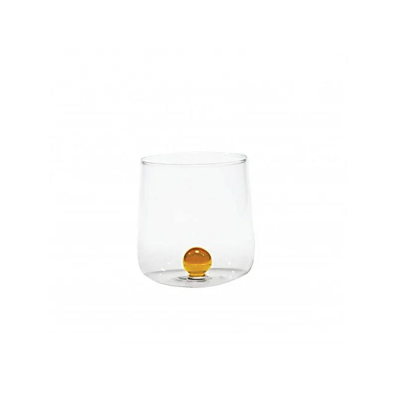 Zafferano Set 6 Bicchieri Tumbler Bilia Giallo Oro 44 cl