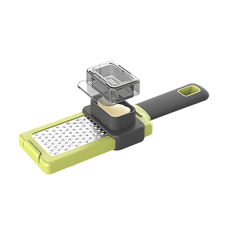 Grattugia aglio multifunzione acciaio inox 20 cm