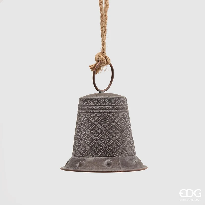 EDG Enzo De Gasperi Campana in Metallo H15 cm