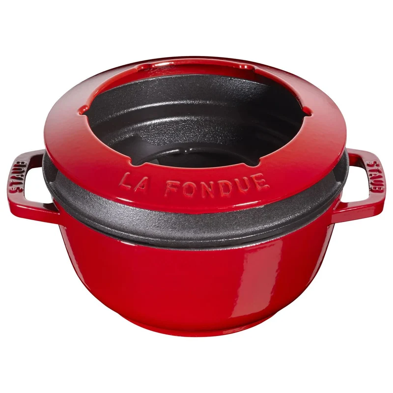 Staub Set Fonduta 10 pz Ciliegia D18 cm