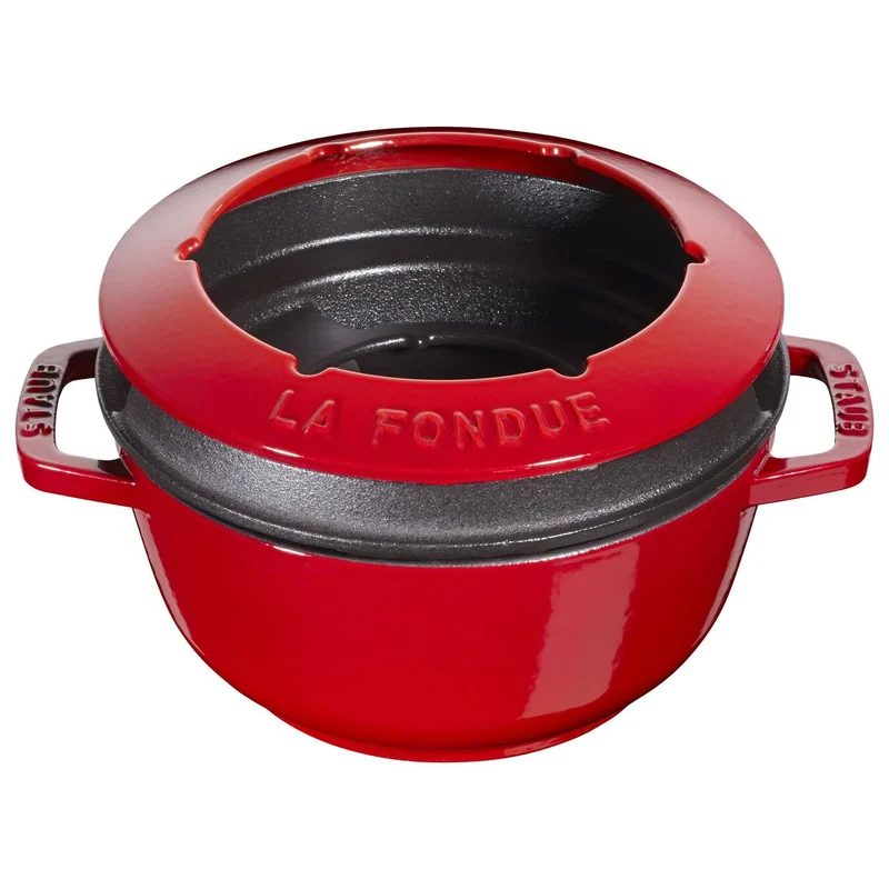 Staub Set Fonduta 10 pz Ciliegia D18 cm
