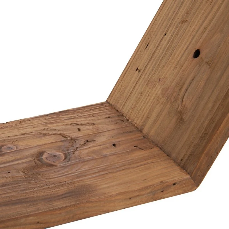 L'Oca Nera Mensola Esagonale in Legno