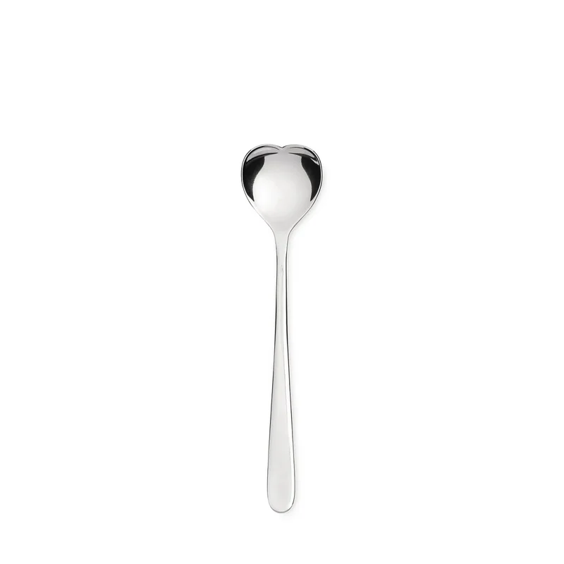 Alessi Set 6 Cucchiaini Gelato Big Love in acciaio inox