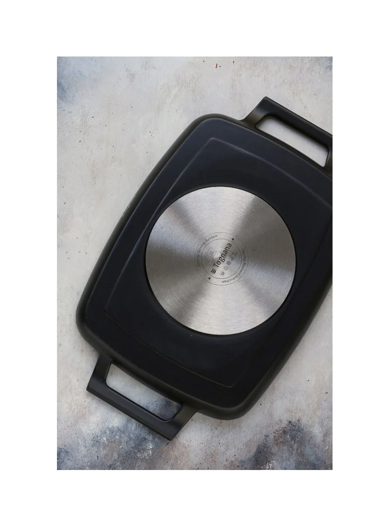 Tognana Grill Rettangolare con manici e Presine 37x28 cm Ambiziosa