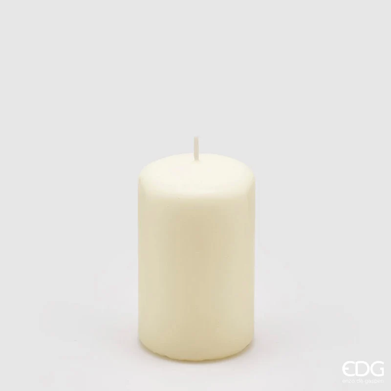 EDG Enzo De Gasperi candela classica moccolo H 10 cm Avorio