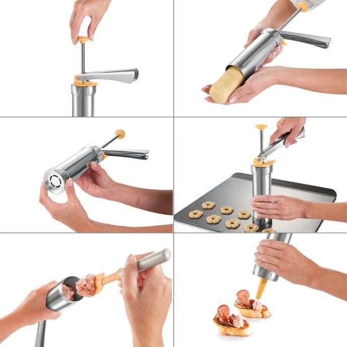 Tescoma Pistola spara Biscotti in metallo