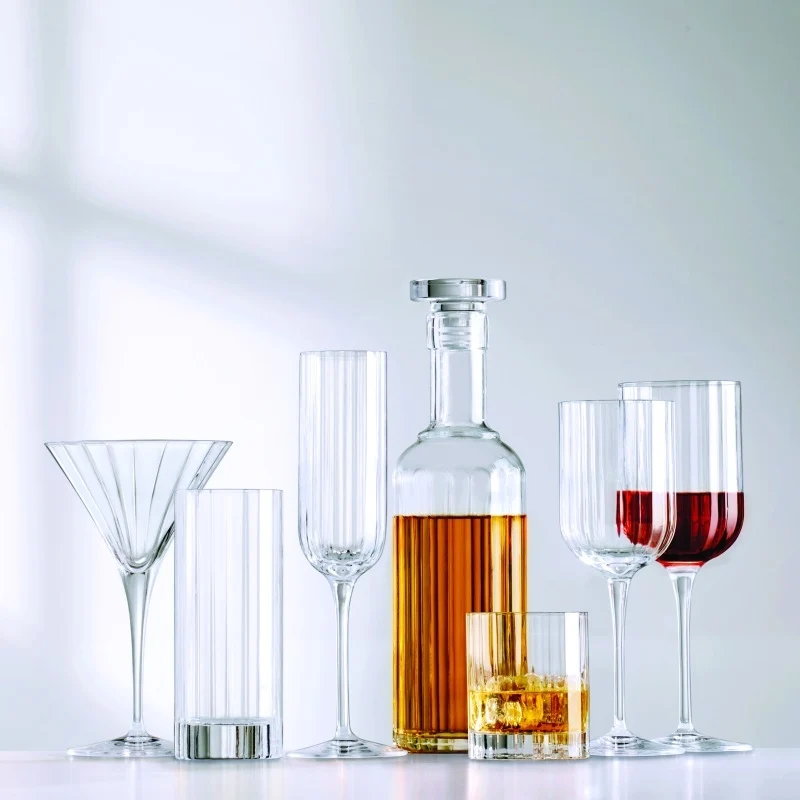 Luigi Bormioli set 4 calici Vino Rosso collezione Bach 400 ml