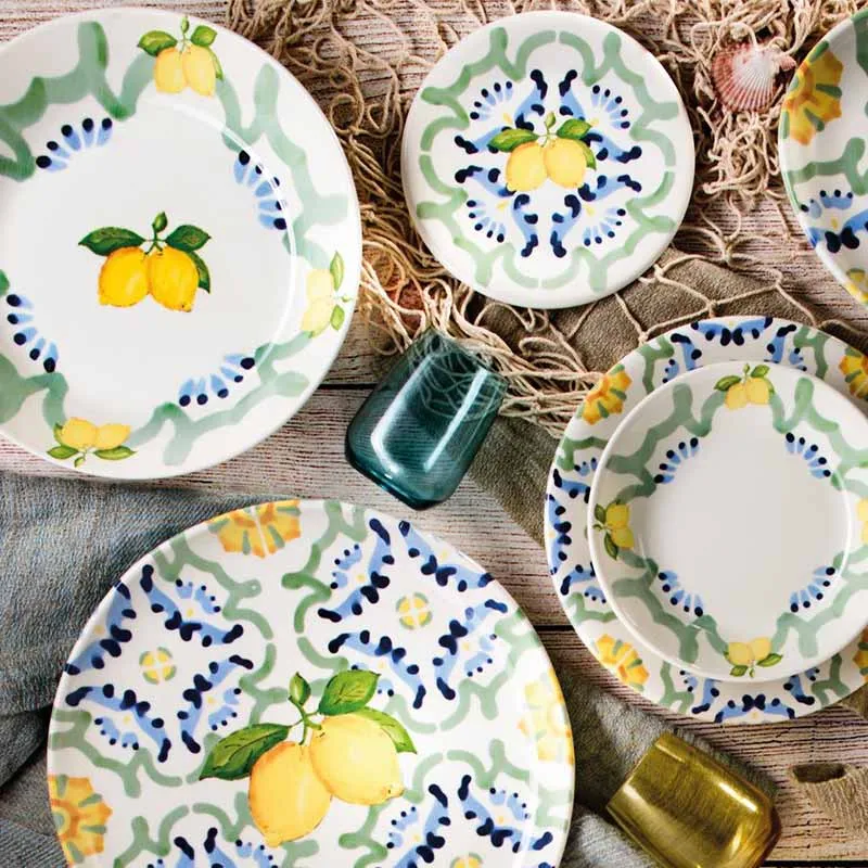 Villa Altachiara Servizio piatti Amalfi 18 pezzi