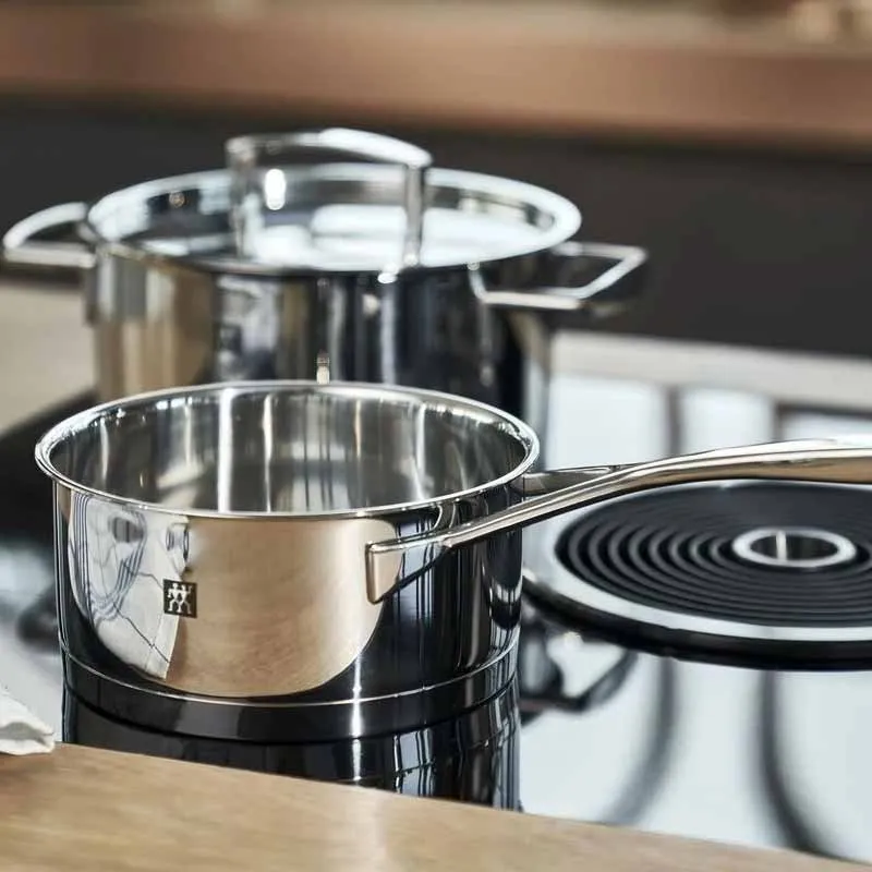 Zwilling Batteria di Pentole 9 pz Passion Acciaio Inox