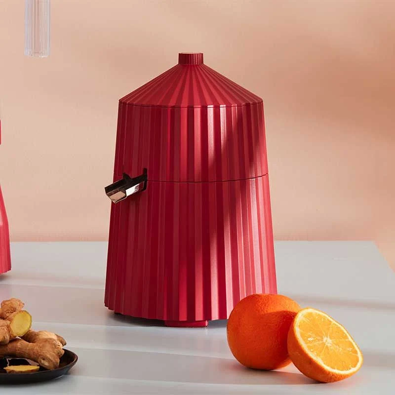 Alessi Spremiagrumi Elettrico Plissé Rosso