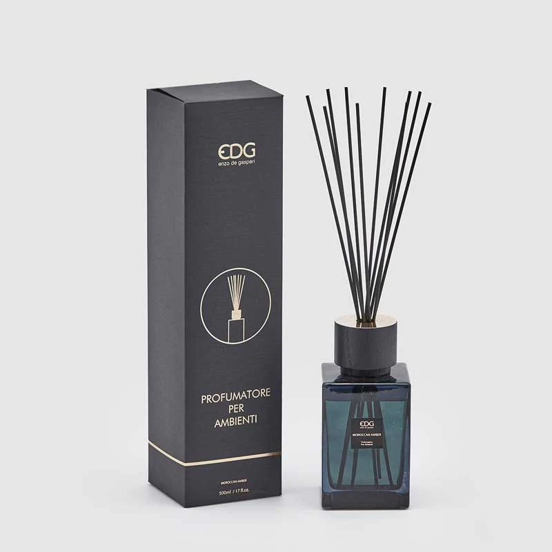 EDG Enzo De Gasperi Diffusore con Bamboo 500ml Ambra Marocchina