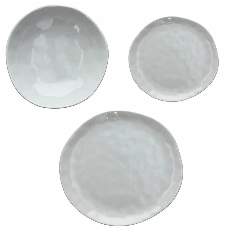Tognana Servizio di Piatti 18 pezzi Nordik White
