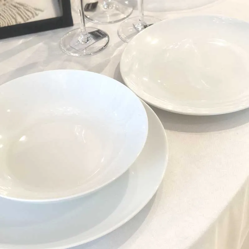 Villa Altachiara Servizio Tavola 18 pezzi Bianco Superwhite Coupe