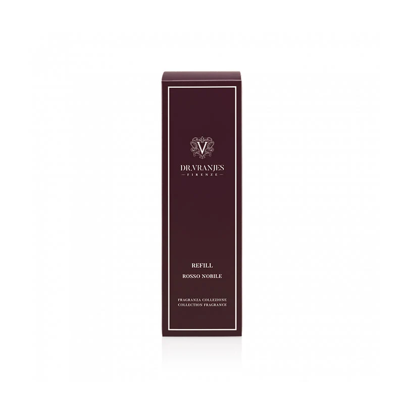 Dr Vranjes Ricarica Rosso Nobile Con Bamboo Nero 500 ml