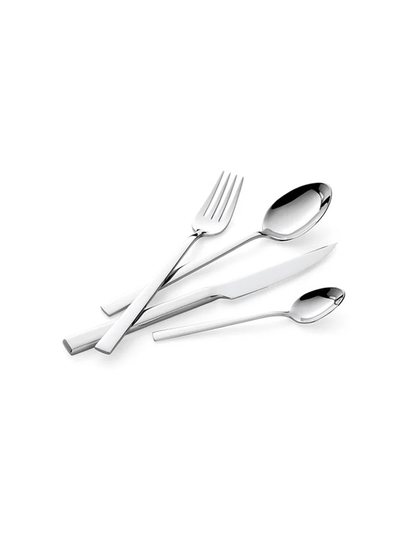 Lagostina Set Posate 24 pezzi Giada acciaio inox