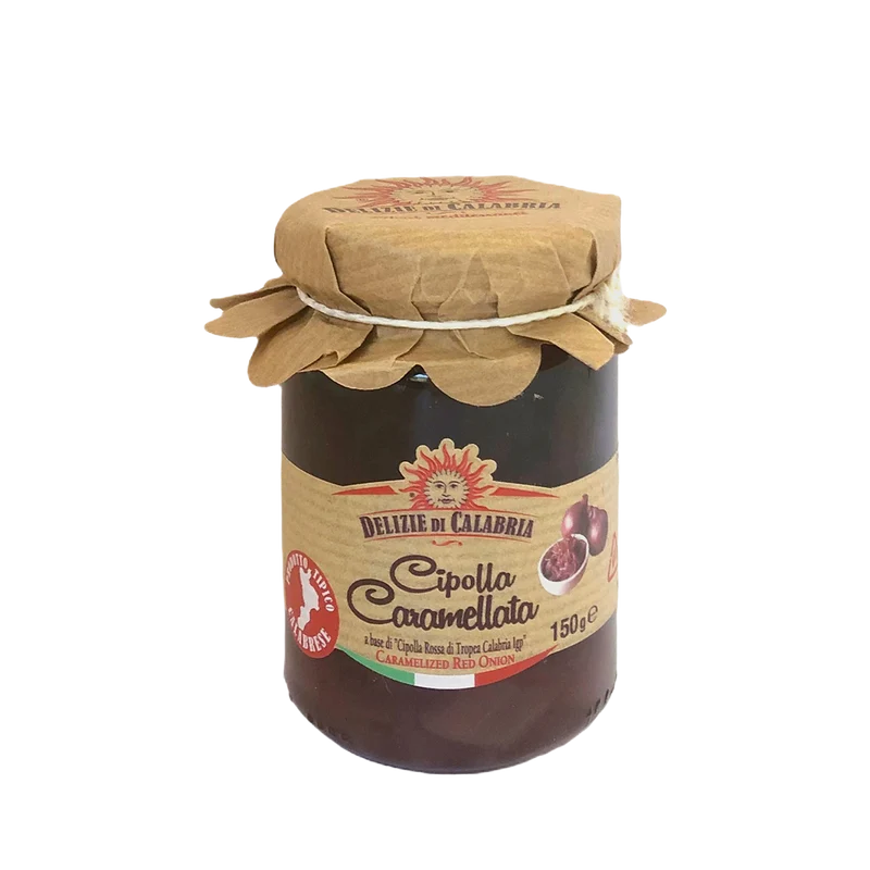 150g - karamellisierten Zwiebel IGP Kalabrien aus Tropea - Delizie di Calabri