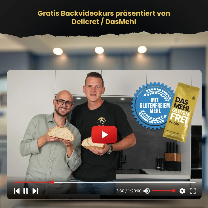 DAS MEHL | Glutenfrei | 100 % ohne Gluten, Enzyme & Zusätze
