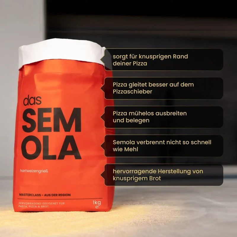DAS SEMOLA | Hartweizengrieß | Made in Germany