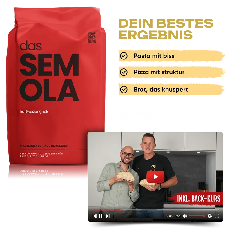 DAS SEMOLA | Hartweizengrieß | Made in Germany