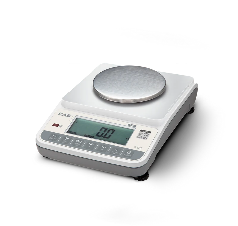 Präzisionswaage, Feinwaage, Goldwaage , Rezepturwaage,. geeichte Ausführung, Serie XE von CAS von 300 g bis 6000 g mit hoher Auflösung