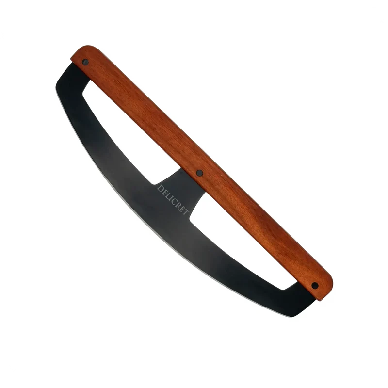 DELICRET - Black Line – Pizzaschneider mit Stil & Schärfe