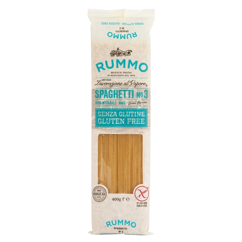 Rummo Spaghetti N° 3 - Glutenfrei aus Mais und Reis - 400 g