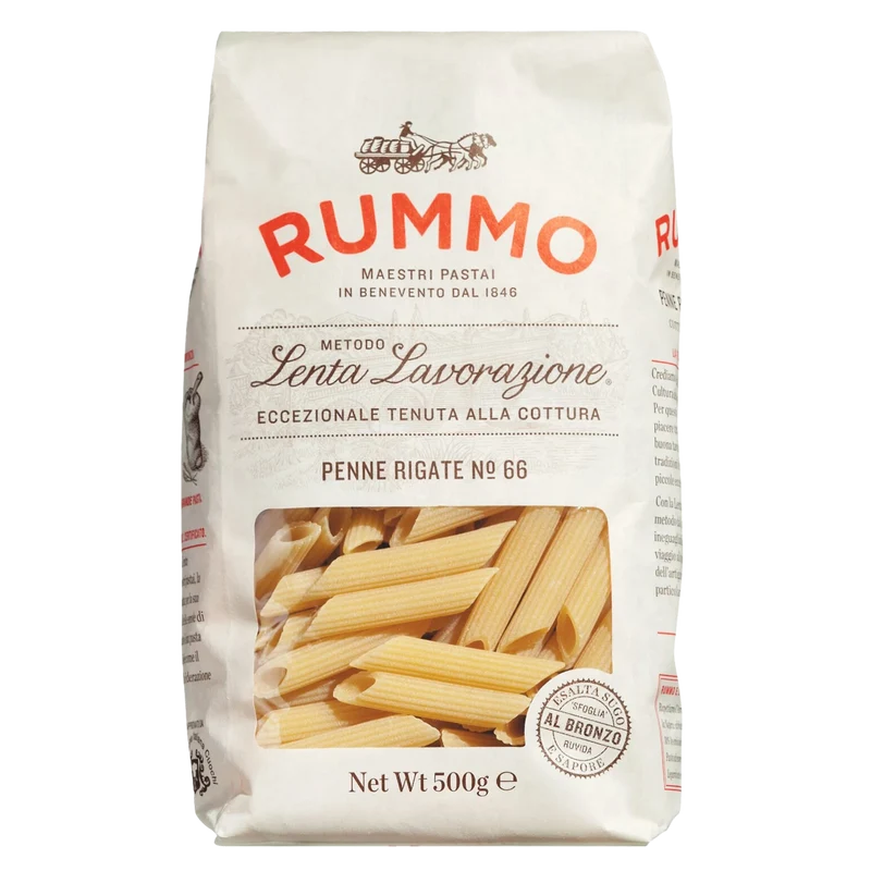 Rummo Penne rigate N° 66 - Hartweizennudeln - 500g