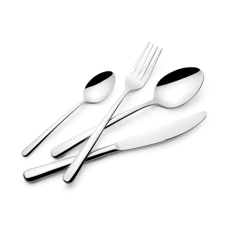 Lagostina Posate Set 24 pz Ambra Acciao Inox