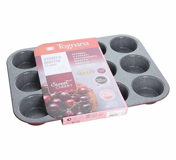Tognana Stampo 12 muffin antiaderente 35x27 cm