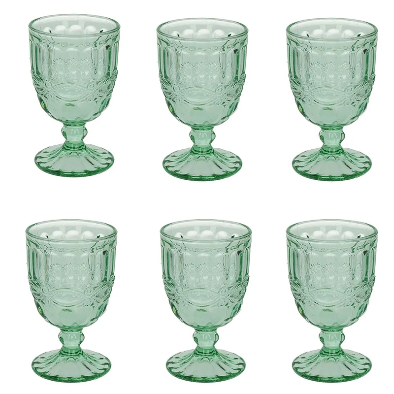 Tognana set 6 calici Solange Verde 280cc