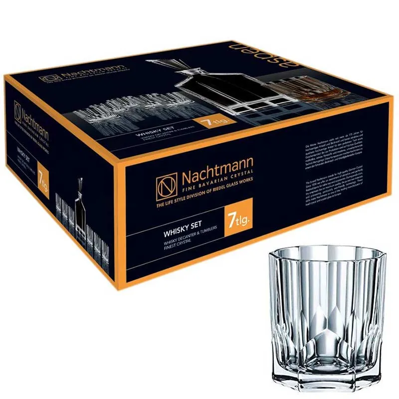Nachtmann Set Whisky 7 pezzi Aspen