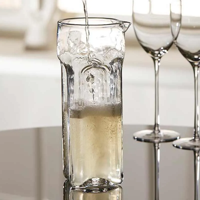 EDG Enzo de Gasperi Caraffa Prosecco Nida 1Lt H 24cm