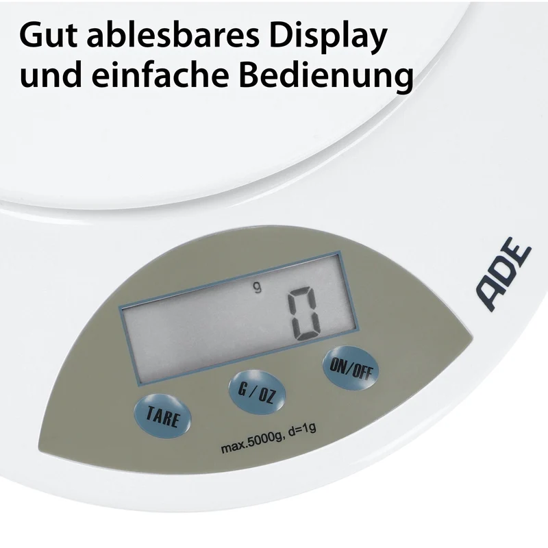 Digitale Schüsselwaage Angelina
