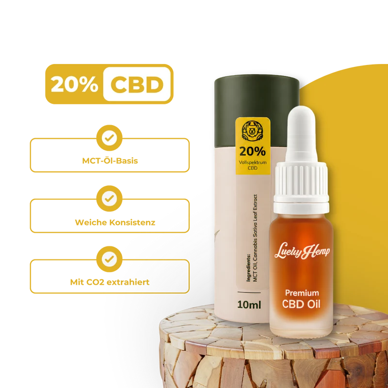 20% CBD Öl Vollspektrum MCT