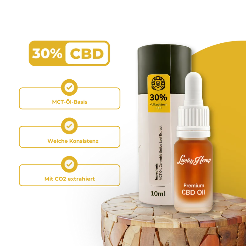 30% CBD Öl Vollspektrum MCT
