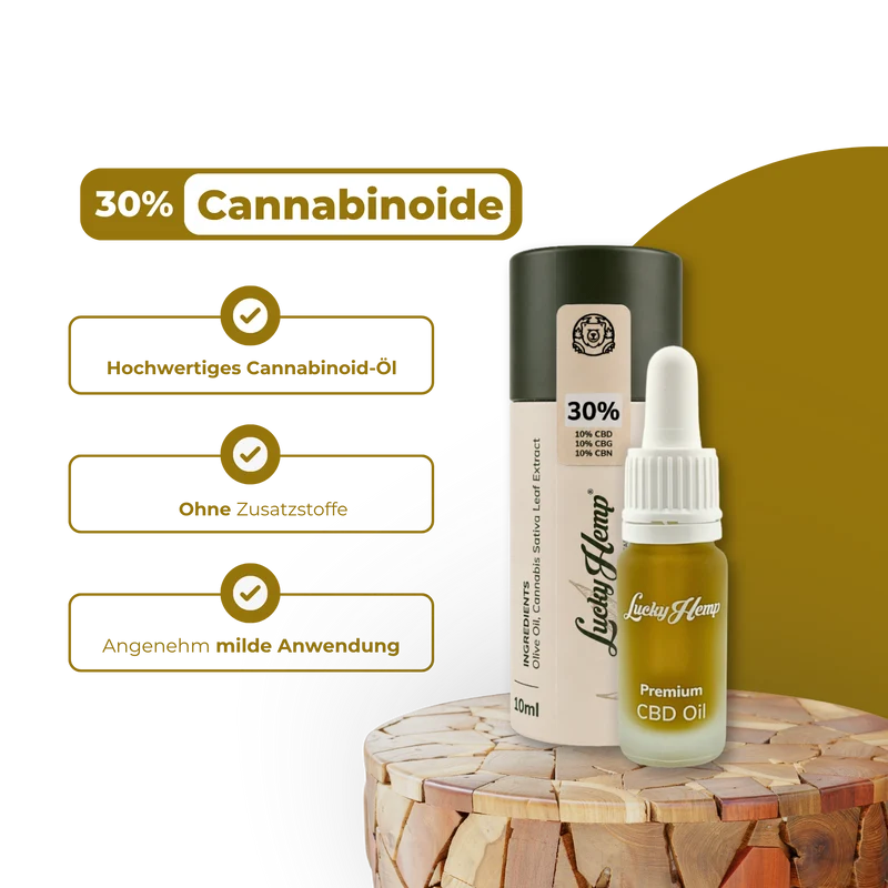 30% Cannabinoid-Öl