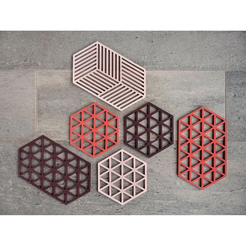 Zone Denmark Untersetzer Hexagon Rose L24