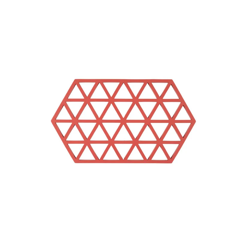 Zone Denmark Untersetzer Triangles Burned Red L24