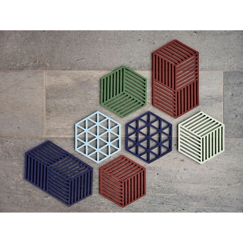 Zone Denmark Untersetzer Triangles Midnight