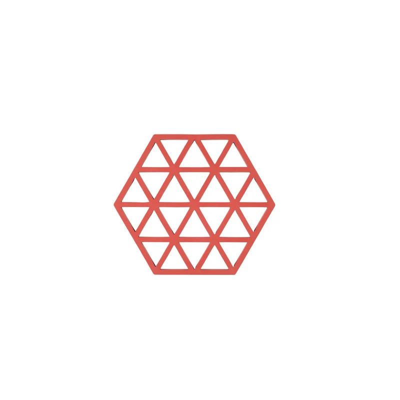 Zone Denmark Untersetzer Triangles Burned Red