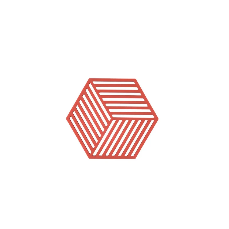 Zone Denmark Untersetzer Hexagon Burned Red