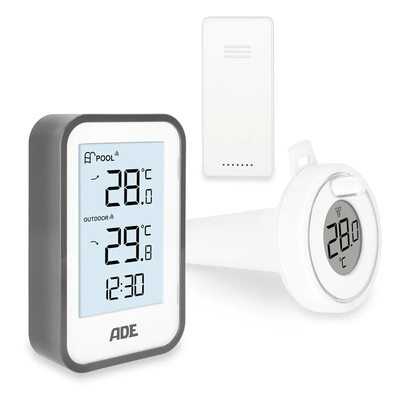 Digitales Poolthermometer mit Außensensor