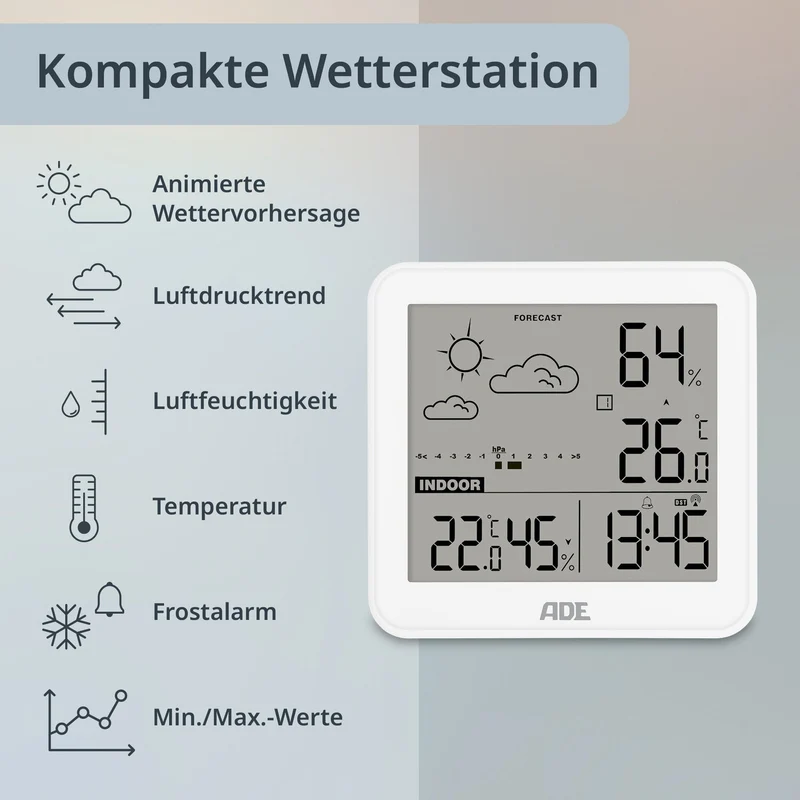 Digitale Wetterstation