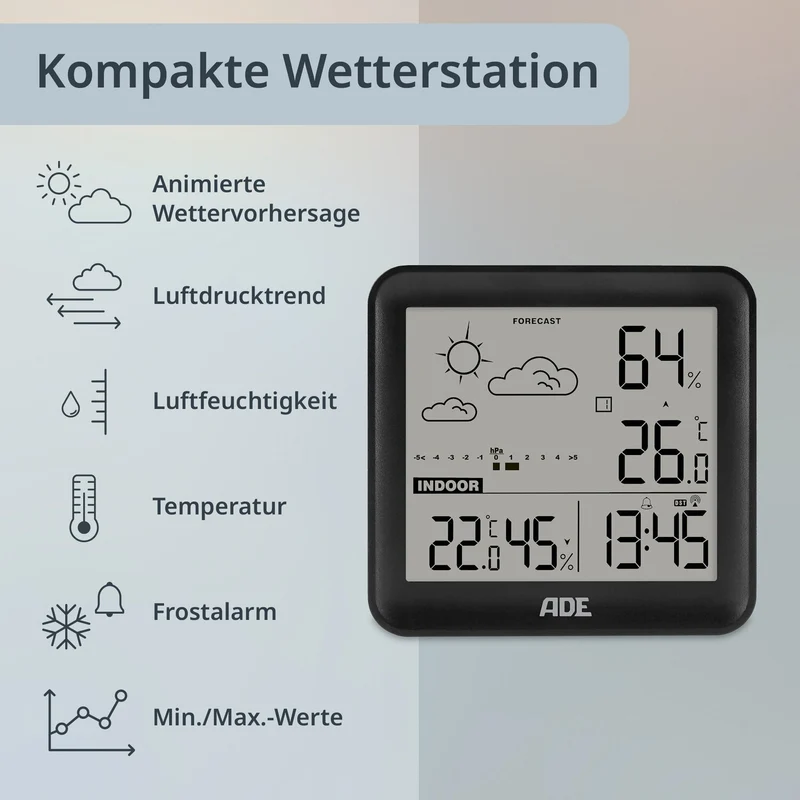 Digitale Wetterstation