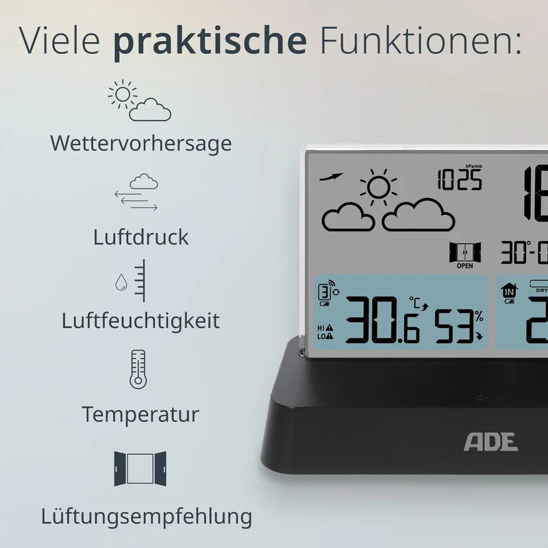 Digitale Wetterstation