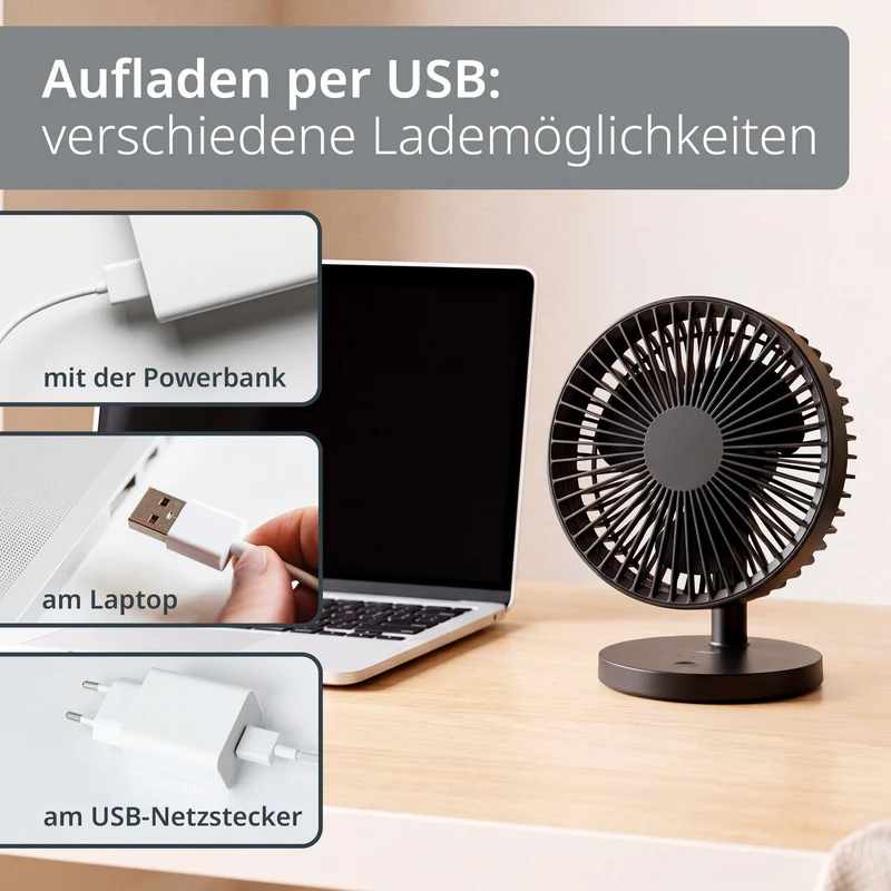 Elektrischer Tischventilator
