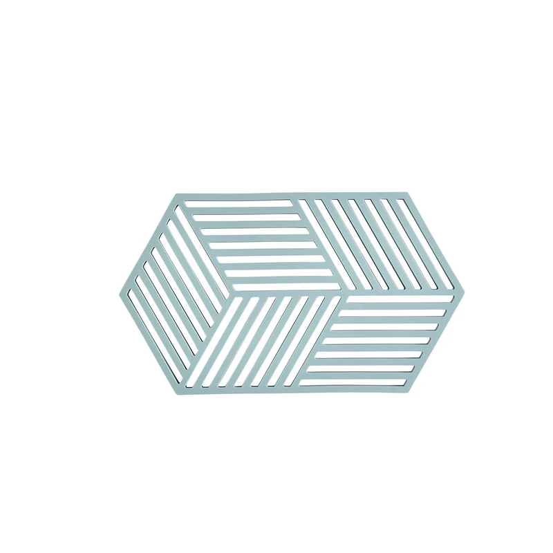 Zone Denmark Untersetzer Hexagon Fog blue L24