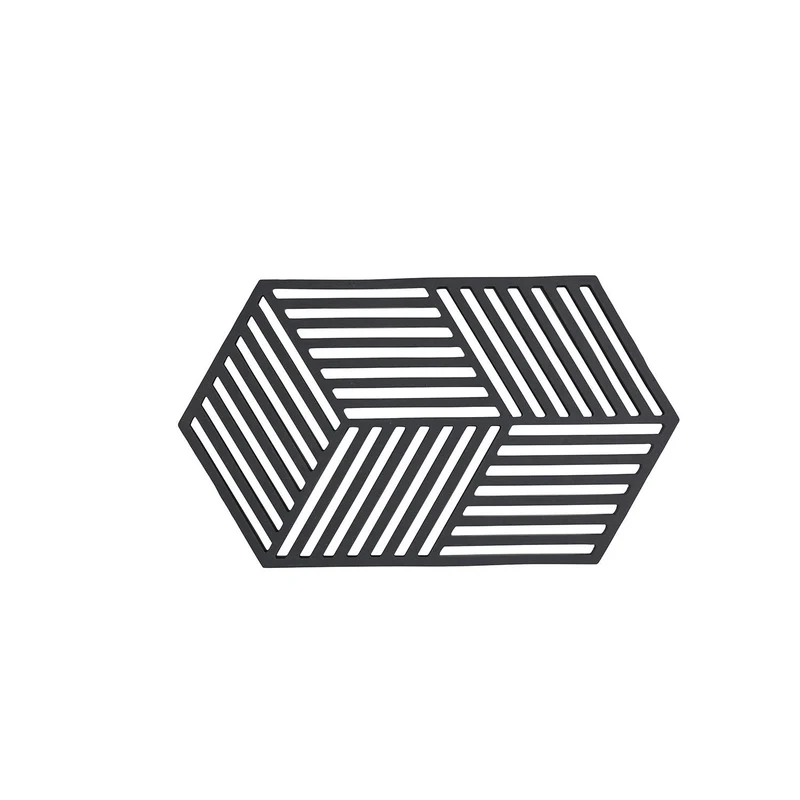Zone Denmark Untersetzer Hexagon Black L24